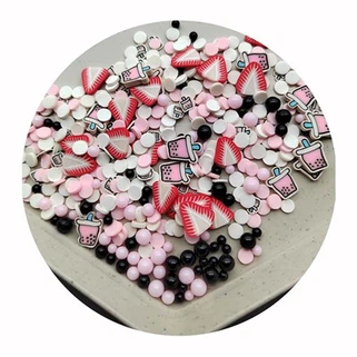 Jahodové fimo plátky